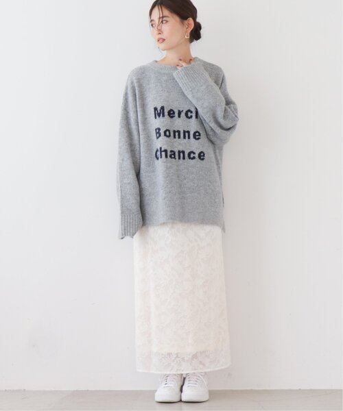 frames RAY CASSIN（フレームスレイカズン）の「シアージャガードナロースカート（スカート・レディース・キナリ/ブルー/ブラック・FREE）」の19枚目の写真