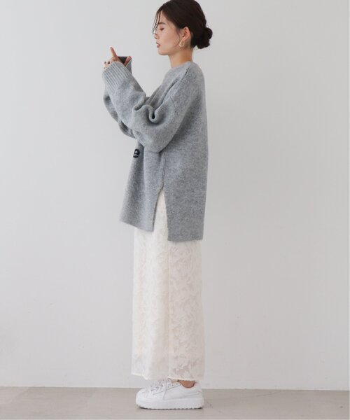 frames RAY CASSIN（フレームスレイカズン）の「シアージャガードナロースカート（スカート・レディース・キナリ/ブルー/ブラック・FREE）」の21枚目の写真