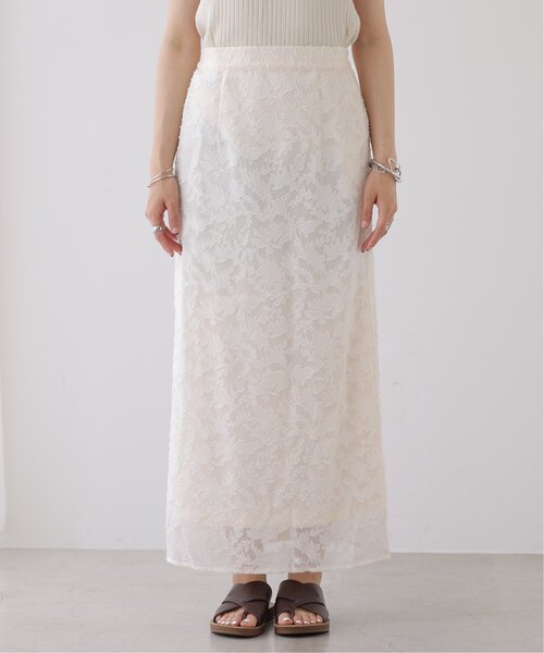 frames RAY CASSIN（フレームスレイカズン）の「シアージャガードナロースカート（スカート・レディース・キナリ/ブルー/ブラック・FREE）」の22枚目の写真