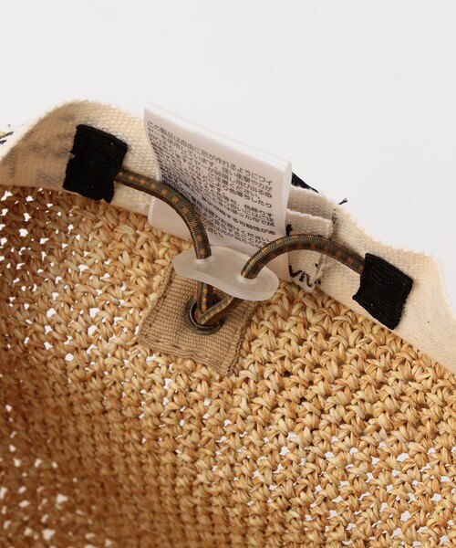 SUBLIME（サブライム）の「SUBLIME/サブライム PAPER CROCHE MT.HAT/ ペーパークロシェマウンテンハット（ハット・レディース・ベージュ・ONE SIZE）」の7枚目の写真