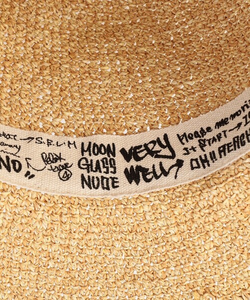 SUBLIME（サブライム）の「SUBLIME/サブライム PAPER CROCHE MT.HAT/ ペーパークロシェマウンテンハット（ハット・レディース・ベージュ・ONE SIZE）」の10枚目の写真