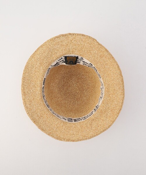 SUBLIME（サブライム）の「SUBLIME/サブライム PAPER CROCHE MT.HAT/ ペーパークロシェマウンテンハット（ハット・レディース・ベージュ・ONE SIZE）」の4枚目の写真