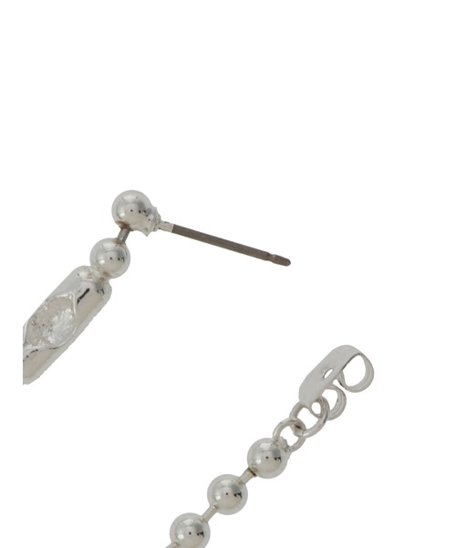 PAMEO POSE（パメオポーズ）の「925 Drop Ball Chain Pierce（ピアス（両耳用）・レディース・シルバー・FREE）」の7枚目の写真