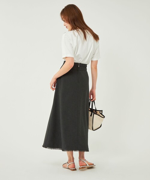 美品✨サイズ40 グリーンレーベルリラクシング ツイード スカートスーツ 濃紺 green label relaxing（グリーンレーベルリラクシング）の