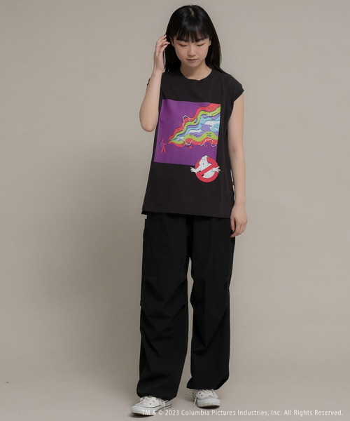 Uiscel（ユイセル）の「Uiscel　『Ghostbusters』ノースリーブTシャツA（Tシャツ/カットソー・レディース・ブラック・MEDIUM/LARGE）」の9枚目の写真