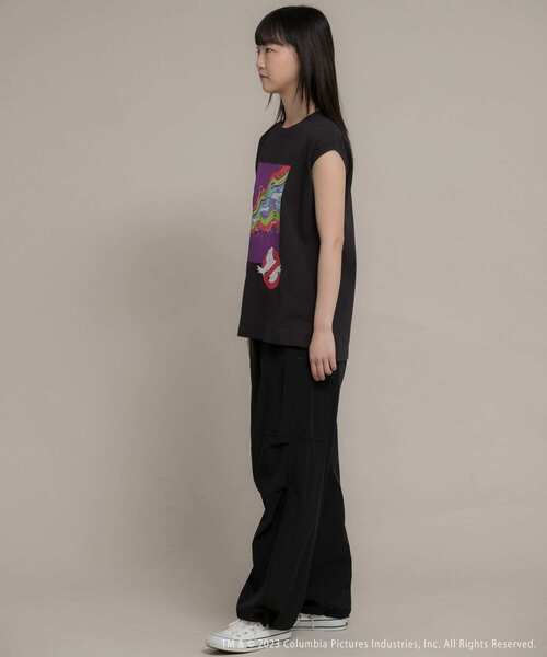 Uiscel（ユイセル）の「Uiscel　『Ghostbusters』ノースリーブTシャツA（Tシャツ/カットソー・レディース・ブラック・MEDIUM/LARGE）」の10枚目の写真