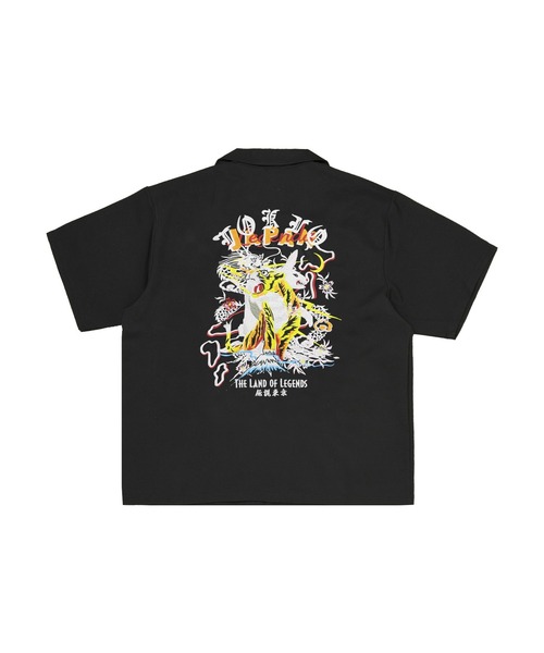 LEGENDA（レジェンダ）の「レジェンダ THE LAND OF スーベニア スカ シャツ / LEGENDA THE LAND OF LEGENDS Souvenir SKA Shirt（Tシャツ/カットソー・メンズ・ホワイト/ブラック・FREE）」の2枚目の写真