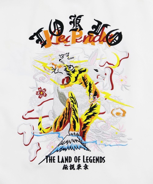 LEGENDA（レジェンダ）の「レジェンダ THE LAND OF スーベニア スカ シャツ / LEGENDA THE LAND OF LEGENDS Souvenir SKA Shirt（Tシャツ/カットソー・メンズ・ホワイト/ブラック・FREE）」の9枚目の写真