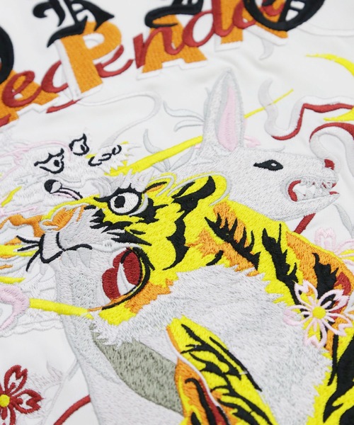 LEGENDA（レジェンダ）の「レジェンダ THE LAND OF スーベニア スカ シャツ / LEGENDA THE LAND OF LEGENDS Souvenir SKA Shirt（Tシャツ/カットソー・メンズ・ホワイト/ブラック・FREE）」の8枚目の写真