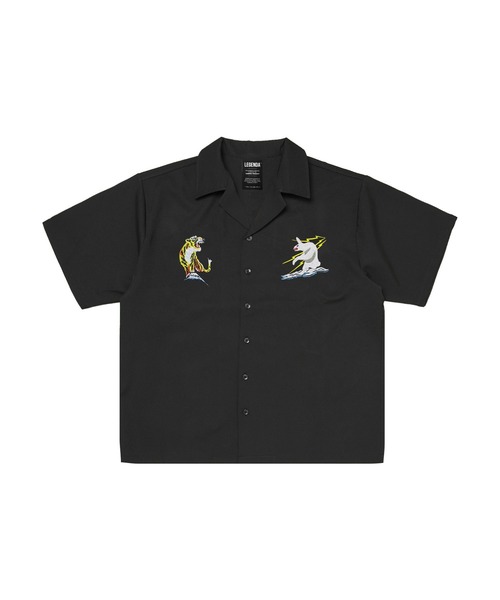 LEGENDA（レジェンダ）の「レジェンダ THE LAND OF スーベニア スカ シャツ / LEGENDA THE LAND OF LEGENDS Souvenir SKA Shirt（Tシャツ/カットソー・メンズ・ホワイト/ブラック・FREE）」の5枚目の写真