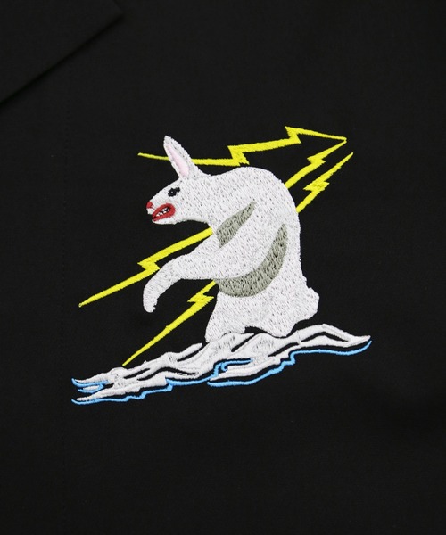 LEGENDA（レジェンダ）の「レジェンダ THE LAND OF スーベニア スカ シャツ / LEGENDA THE LAND OF LEGENDS Souvenir SKA Shirt（Tシャツ/カットソー・メンズ・ホワイト/ブラック・FREE）」の4枚目の写真