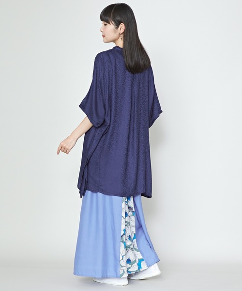 カヤ(カヤ)の「【カヤ】-SHIKI-四季 夏姿八掛スカート(スカート・レディース・ブルー/ネイビー/ブラック×レッド/グリーン/グレー/ライトブルー・FREE)」の18枚目の写真