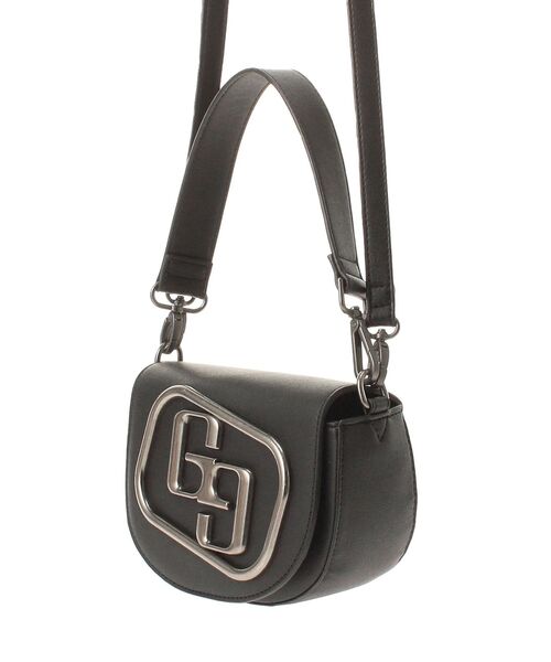 GYDA（ジェイダ）の「GGモチーフラウンドBAG（ハンドバッグ・レディース・ブラック/シルバー・FREE）」の11枚目の写真