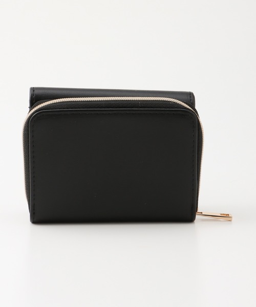 Honeys(ハニーズ)の「金具ジップウォレット(財布・レディース・ピンク/ブラック/グレイッシュベージュ/ミント・FREE)」の14枚目の写真