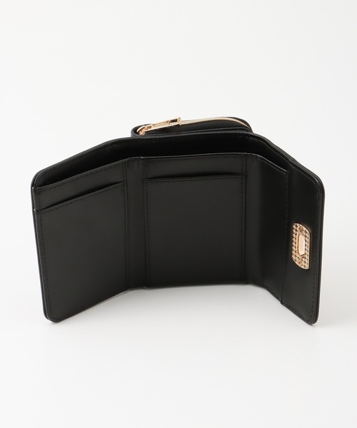 Honeys(ハニーズ)の「金具ジップウォレット(財布・レディース・ピンク/ブラック/グレイッシュベージュ/ミント・FREE)」の15枚目の写真