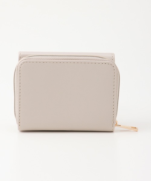 Honeys(ハニーズ)の「金具ジップウォレット(財布・レディース・ピンク/ブラック/グレイッシュベージュ/ミント・FREE)」の17枚目の写真