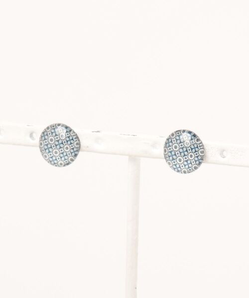 tone（トーン）の「【Milimili】ガラスタイルピアス（ピアス（両耳用）・レディース・H/I/J/C/D/E/F/G/A/B/K・FREE）」の4枚目の写真