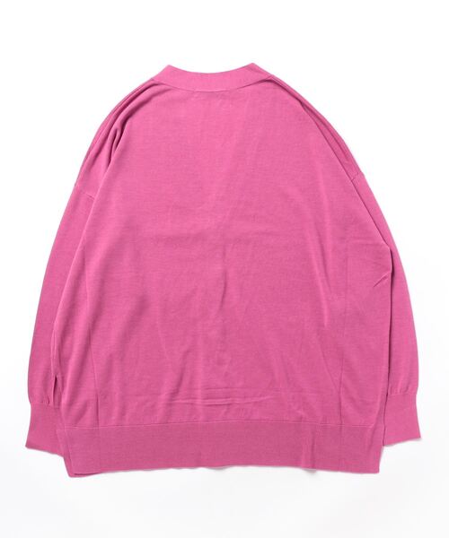 Doux archives（ドゥアルシーヴ）の「【ＵＶ防止機能】ミドル丈ニットカーデ（カーディガン/ボレロ・レディース・オフホワイト/ブラック/シルバーグレー/ピンク・FREE）」の5枚目の写真