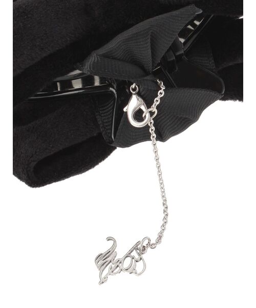 EATME（イートミー）の「ベロアリボンバンスクリップ（バレッタ/ヘアクリップ・レディース・ブラック・FREE）」の19枚目の写真