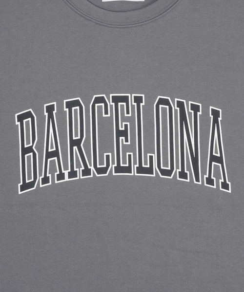 Figments(フィグメンツ)の「BARCELONA Tシャツ(Tシャツ/カットソー・レディース・ダークグレー/ブラック・FREE)」の7枚目の写真