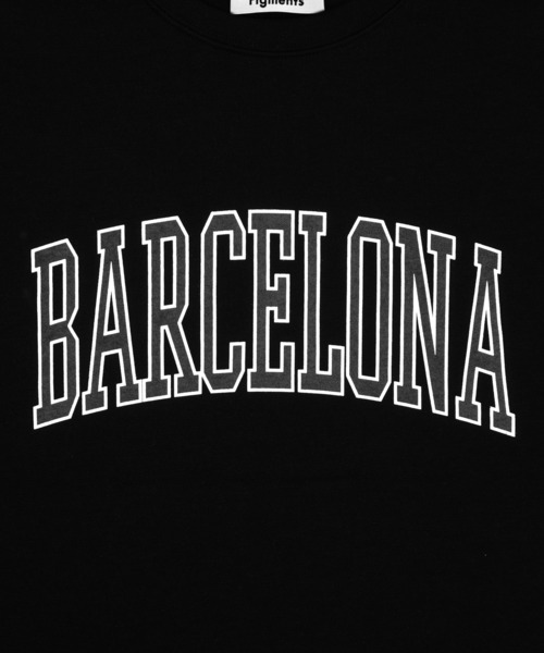 Figments(フィグメンツ)の「BARCELONA Tシャツ(Tシャツ/カットソー・レディース・ダークグレー/ブラック・FREE)」の8枚目の写真