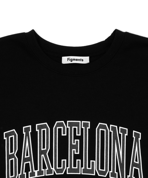 Figments(フィグメンツ)の「BARCELONA Tシャツ(Tシャツ/カットソー・レディース・ダークグレー/ブラック・FREE)」の9枚目の写真