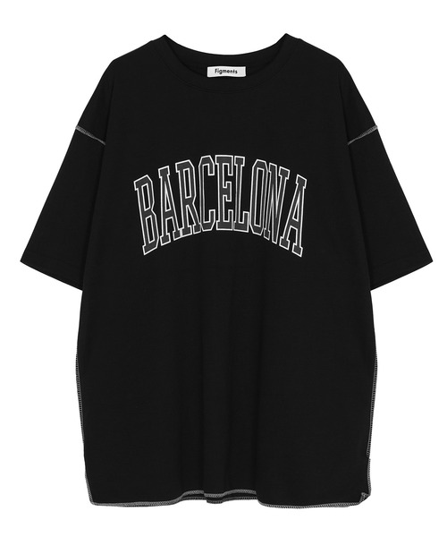 Figments(フィグメンツ)の「BARCELONA Tシャツ(Tシャツ/カットソー・レディース・ダークグレー/ブラック・FREE)」の17枚目の写真