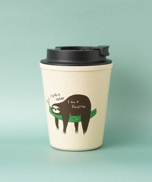 BIRTHDAY BAR（バースデイバー）の「I am a SLOTH バンブーファイバータンブラー（グラス/マグカップ/タンブラー・レディース・レッド/グリーン・フリー）」の13枚目の写真