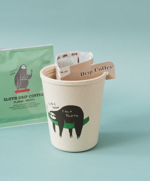 BIRTHDAY BAR（バースデイバー）の「I am a SLOTH バンブーファイバータンブラー（グラス/マグカップ/タンブラー・レディース・レッド/グリーン・フリー）」の5枚目の写真