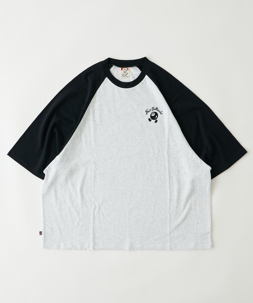 WHO'S WHO gallery(フーズフーギャラリー)の「COOPER FACTビリヤードラグラン半袖ビッグTEE(Tシャツ/カットソー・レディース・ブラック×ホワイト/ブラック×グレー/ネイビー×ホワイト・FREE)」の20枚目の写真