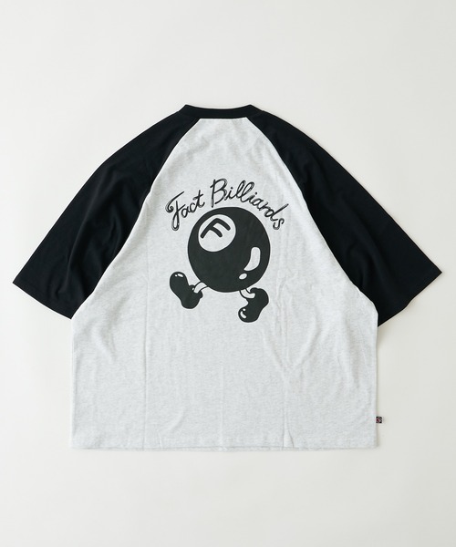 WHO'S WHO gallery(フーズフーギャラリー)の「COOPER FACTビリヤードラグラン半袖ビッグTEE(Tシャツ/カットソー・レディース・ブラック×ホワイト/ブラック×グレー/ネイビー×ホワイト・FREE)」の21枚目の写真