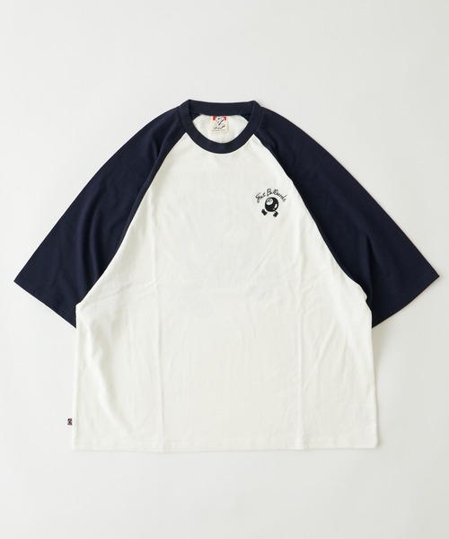 WHO'S WHO gallery(フーズフーギャラリー)の「COOPER FACTビリヤードラグラン半袖ビッグTEE(Tシャツ/カットソー・レディース・ブラック×ホワイト/ブラック×グレー/ネイビー×ホワイト・FREE)」の11枚目の写真