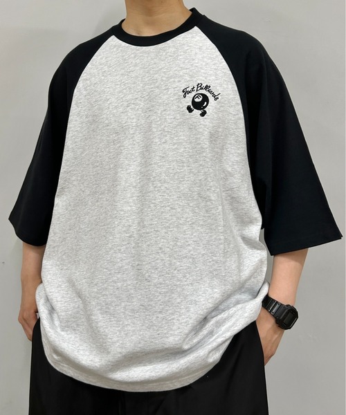 WHO'S WHO gallery(フーズフーギャラリー)の「COOPER FACTビリヤードラグラン半袖ビッグTEE(Tシャツ/カットソー・レディース・ブラック×ホワイト/ブラック×グレー/ネイビー×ホワイト・FREE)」の17枚目の写真