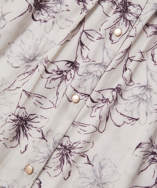 VIS（ビス）の「【2WAY】割繊リボンボウタイブラウス（シャツ/ブラウス・レディース・ネイビー/ブラウン系その他/キナリ/ホワイト系その他5・FREE）」の15枚目の写真