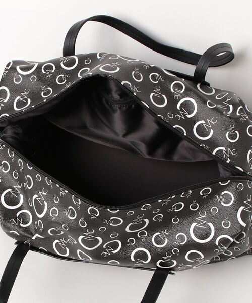 CECIL McBEE(セシルマクビー)の「MONOGRAM SERIES ボストンL(ボストンバッグ・レディース・ブラック/ホワイト・F)」の5枚目の写真