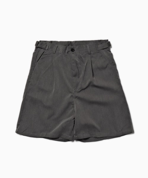 Theater code（シアターコード）の「tuck short/タックショーツ（スラックス・メンズ・ブラック/ダークグレー・S/M/L）」の10枚目の写真