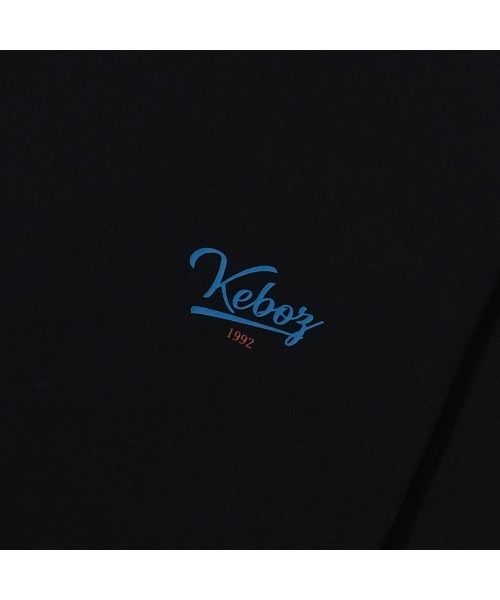 KEBOZ（ケボズ）の「ICON LOGO S/S TEE 3（Tシャツ/カットソー・メンズ・ホワイト/マスタード/クリーム/スカイブルー/ブルー/ブラック/ミックスグレー・M/L/2XL/S/XL）」の13枚目の写真