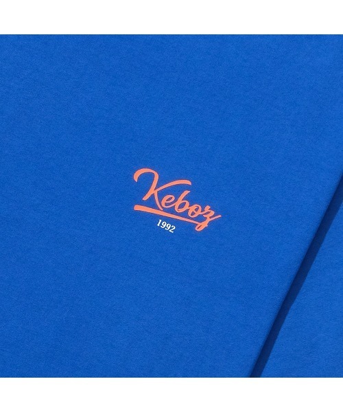 KEBOZ（ケボズ）の「ICON LOGO S/S TEE 3（Tシャツ/カットソー・メンズ・ホワイト/マスタード/クリーム/スカイブルー/ブルー/ブラック/ミックスグレー・M/L/2XL/S/XL）」の16枚目の写真