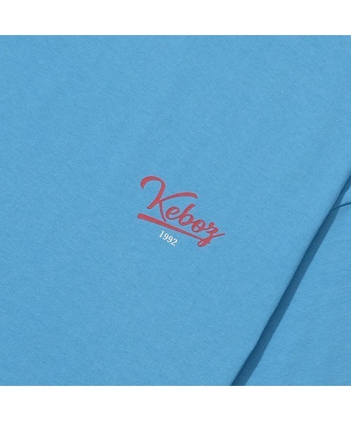 KEBOZ（ケボズ）の「ICON LOGO S/S TEE 3（Tシャツ/カットソー・メンズ・ホワイト/マスタード/クリーム/スカイブルー/ブルー/ブラック/ミックスグレー・M/L/2XL/S/XL）」の19枚目の写真
