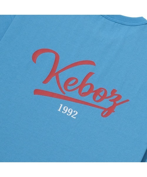 KEBOZ（ケボズ）の「ICON LOGO S/S TEE 3（Tシャツ/カットソー・メンズ・ホワイト/マスタード/クリーム/スカイブルー/ブルー/ブラック/ミックスグレー・M/L/2XL/S/XL）」の17枚目の写真