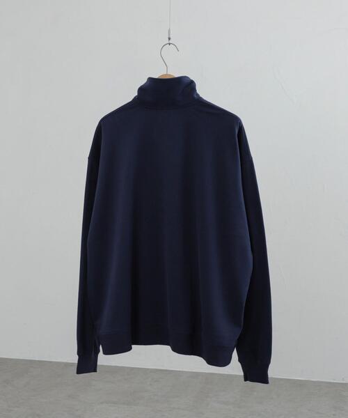 coen（コーエン）の「ビッグシルエットハーフジッププルオーバー（スウェット・メンズ・ホワイト/ライトグレー/ネイビー・M/L/XL）」の19枚目の写真