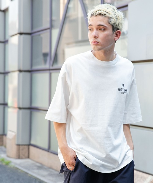 ZOO YORK(ズーヨーク)の「∴WEGO/別注ZOOYORKグラフィックT(Tシャツ/カットソー・メンズ・ホワイト/ブラック/ホワイト系その他/ブラック系その他・MEDIUM/LARGE)」の13枚目の写真
