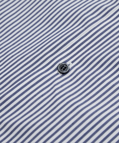 ROPE' PICNIC（ロペピクニック）の「バンドカラーチュニックシャツ（シャツ/ブラウス・レディース・ネイビー/オフホワイト・38）」の21枚目の写真