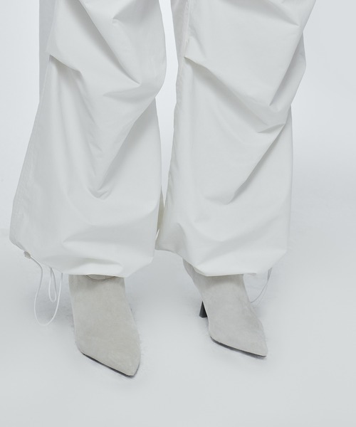 JNBY(ジェーエヌビーワイ)の「Drawstring Wide-leg Trousers(その他パンツ・レディース・ホワイト/ブラック/ベージュ・38/36/40)」の10枚目の写真