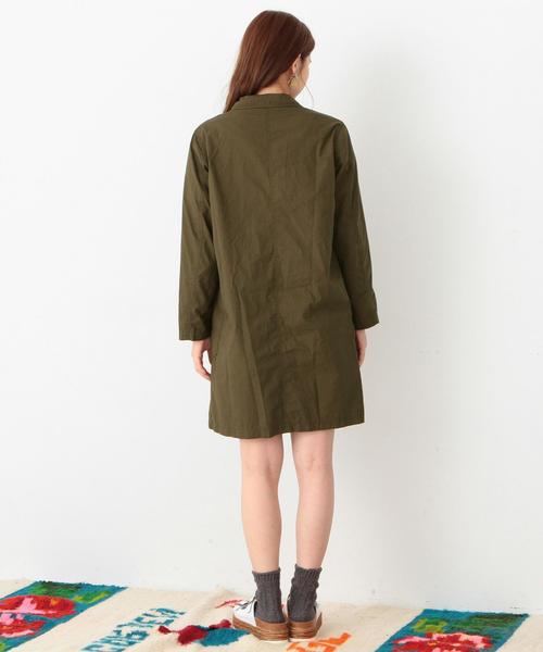 Another Edition(アナザーエディション)の「タイプライターミリタリージャケット/AEBC TYPEWRITER MILTRY◆(ミリタリージャケット・レディース・オリーブ・フリ-)」の2枚目の写真