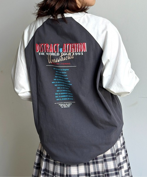 CPCM(シーピーシーエム)の「ツアーロゴラグランロンT(Tシャツ/カットソー・メンズ・オフホワイト/チャコールグレー/ホワイト・FREE)」の18枚目の写真