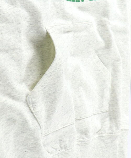 BRANSHES（ブランシェス）の「フード付きミニ丈ワンピース（ワンピース・キッズ・チャコールグレー/キナリ・90/130/150/100/120/140/110）」の14枚目の写真