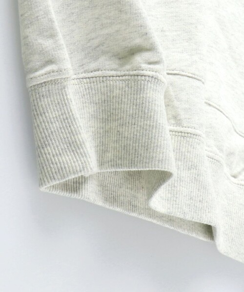 BRANSHES（ブランシェス）の「フード付きミニ丈ワンピース（ワンピース・キッズ・チャコールグレー/キナリ・90/130/150/100/120/140/110）」の15枚目の写真