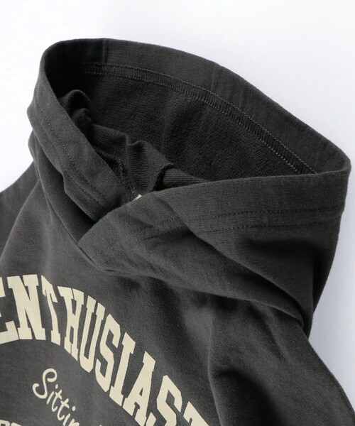 BRANSHES（ブランシェス）の「フード付きミニ丈ワンピース（ワンピース・キッズ・チャコールグレー/キナリ・90/130/150/100/120/140/110）」の21枚目の写真