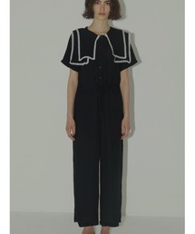 AMAIL | Big collar coverall(つなぎ/オールインワン)